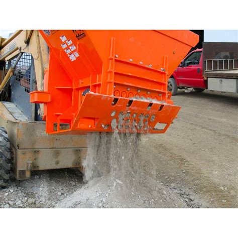 hog crusher skid steer concrete crusher|skid steer stone crushing attachments.